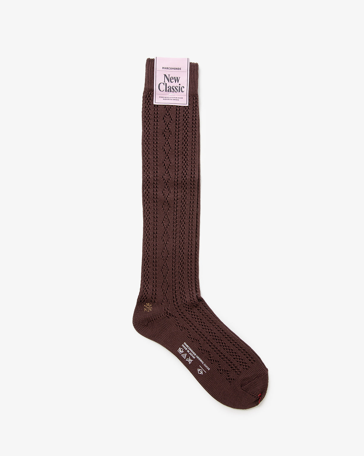 EYELET HIGH SOCKS 38