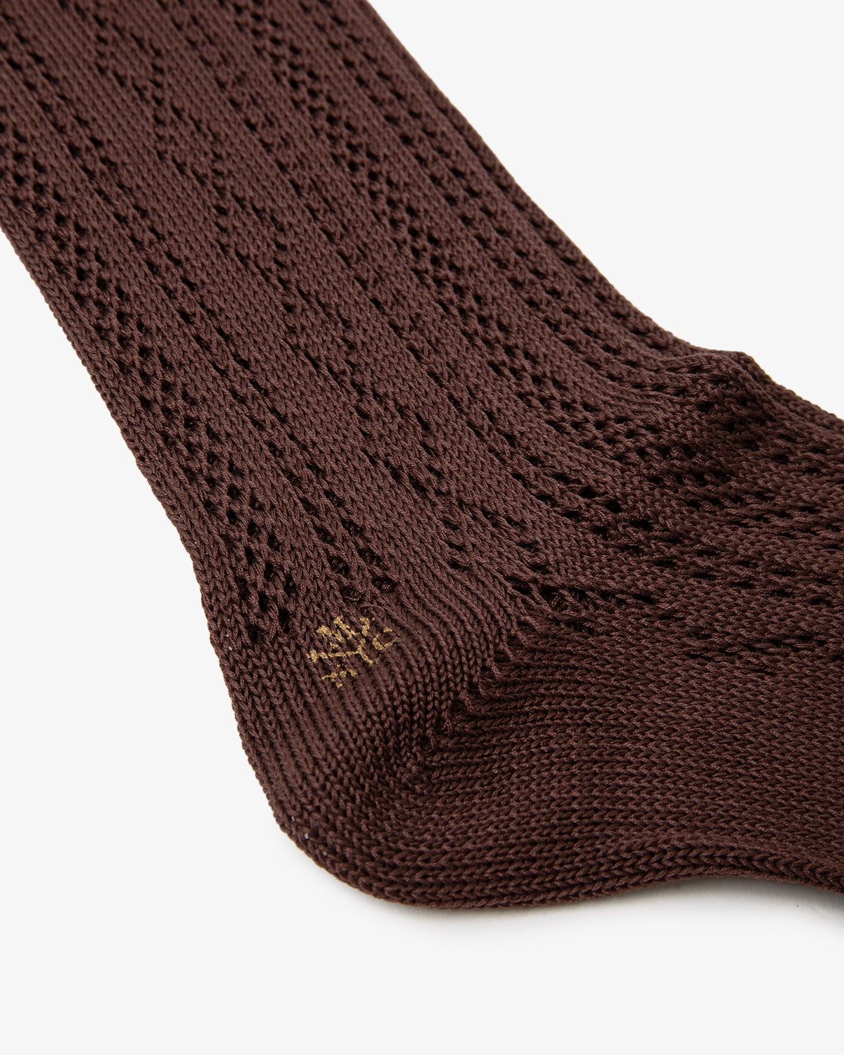 EYELET HIGH SOCKS 38