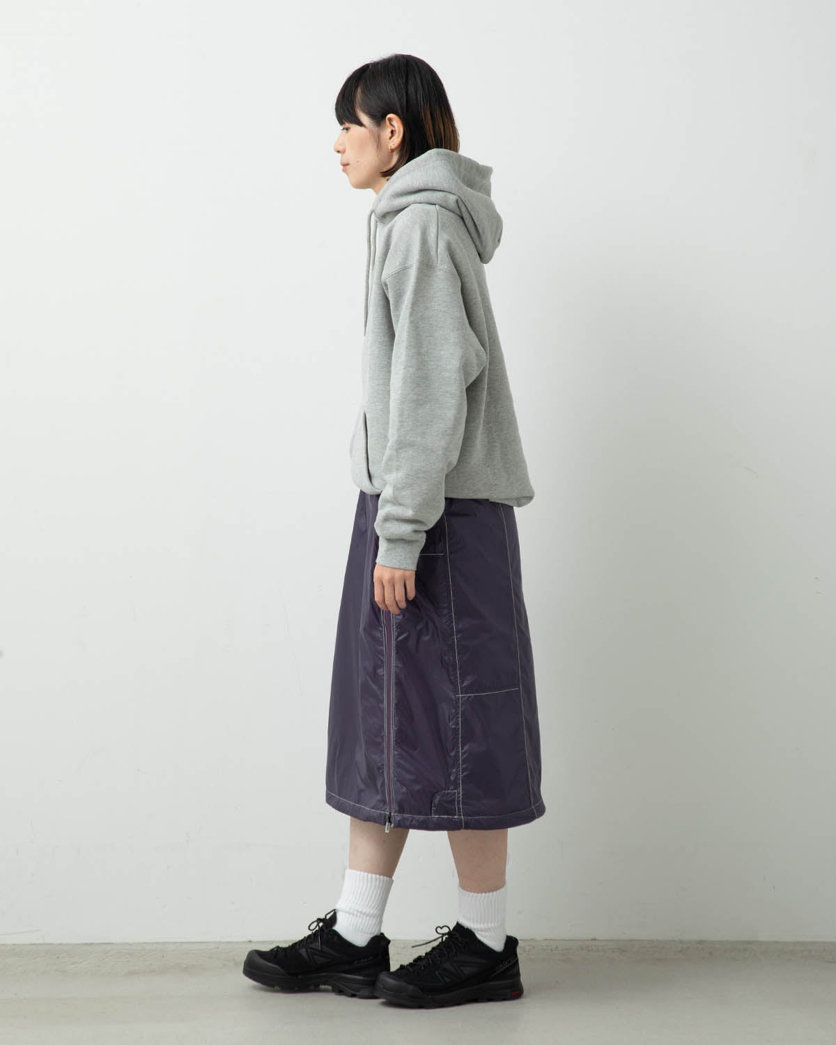 NYLON PUFFER SKIRT