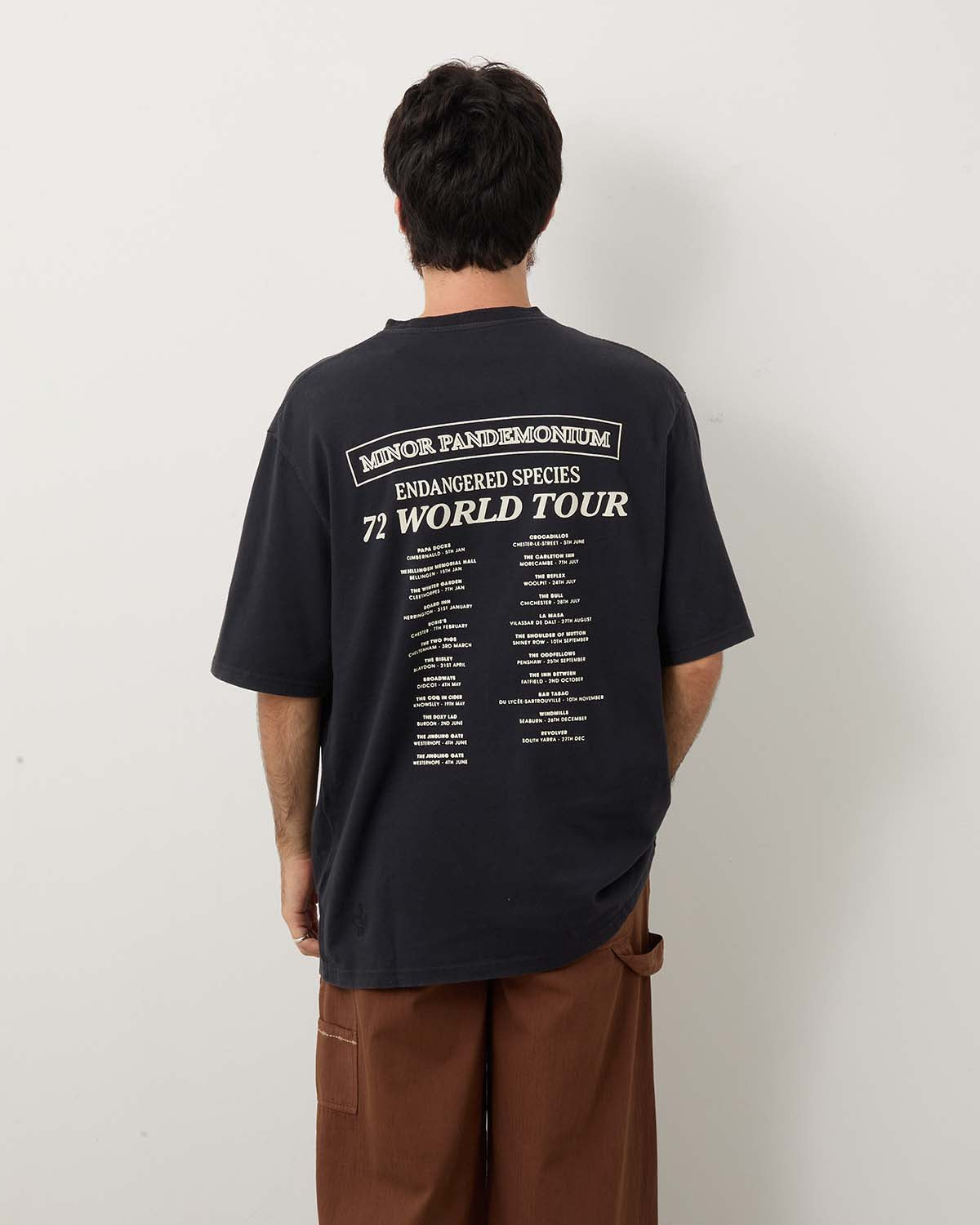 MINOR PANDEMONIUM WORLD TOUR TEE