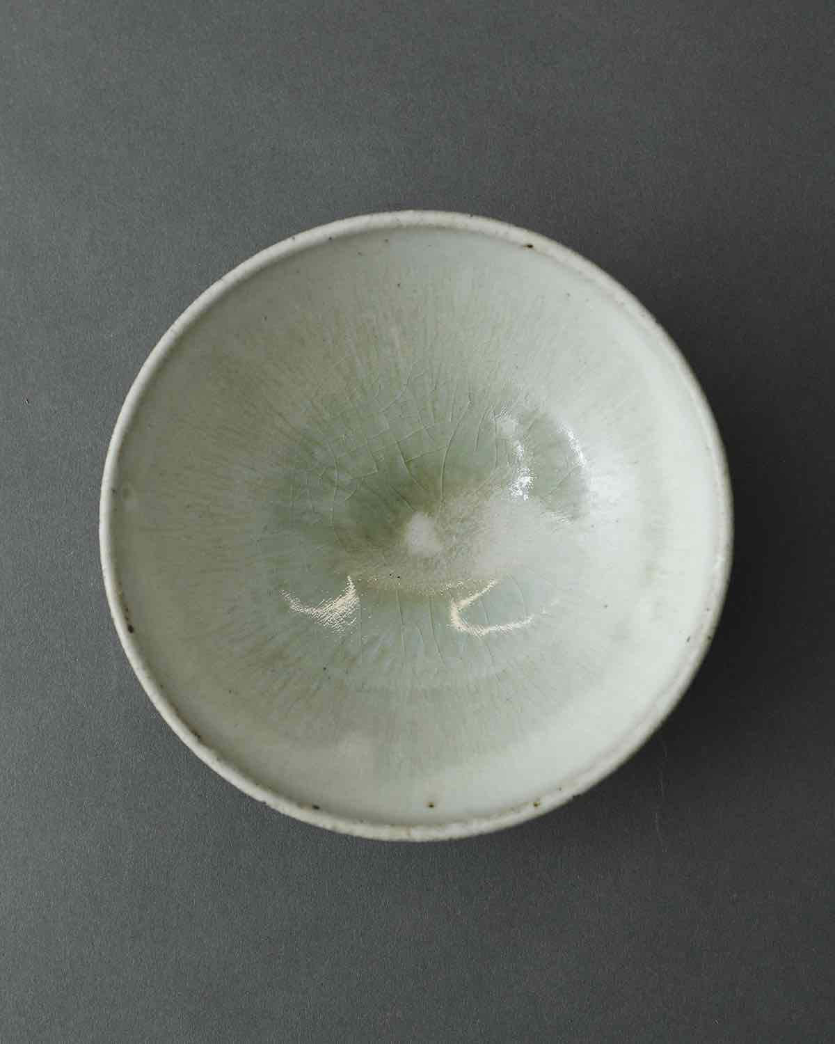 THICK RIM SMALL BOWL ASH GLAZE