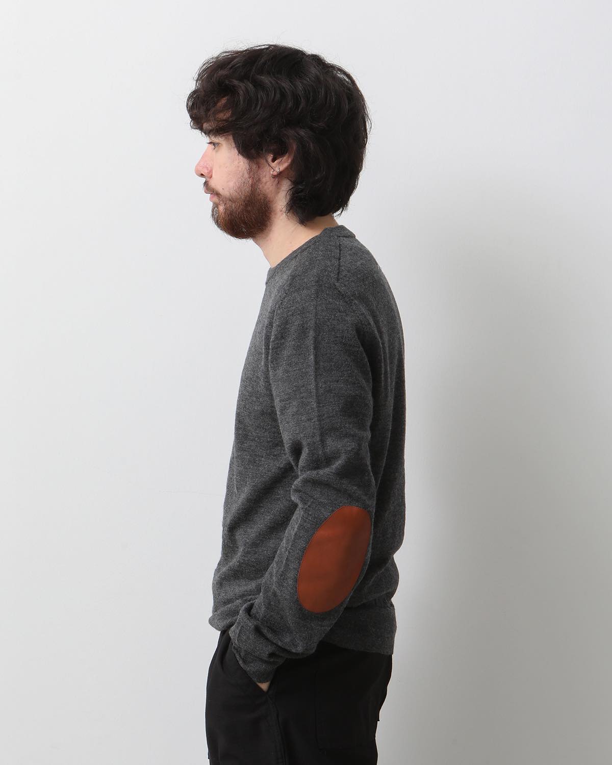 ELBOW PATCH SWEATER