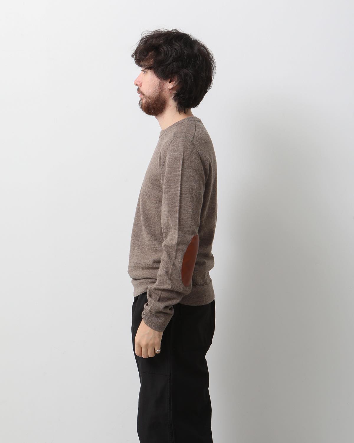 ELBOW PATCH SWEATER