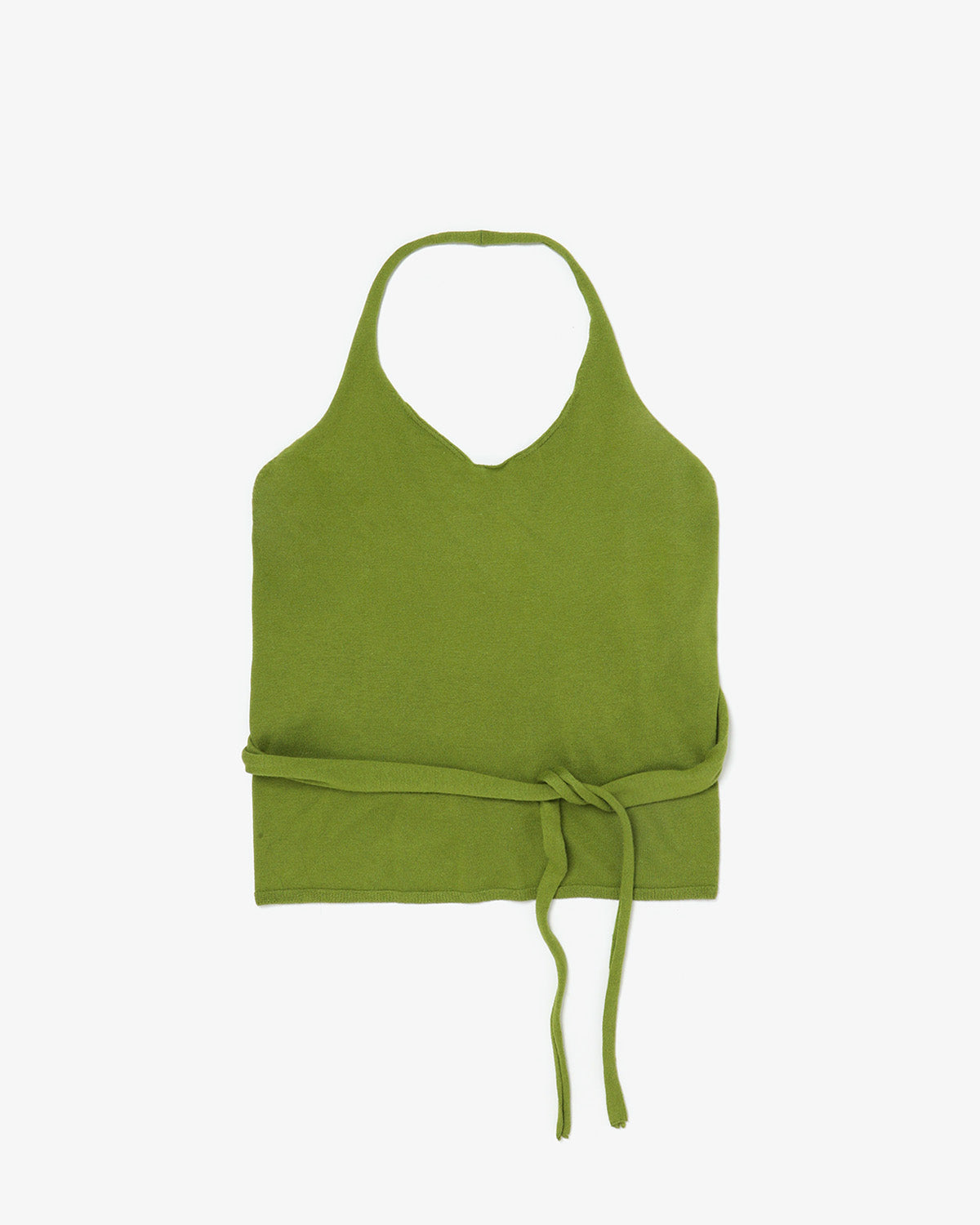 COTTON HALTER TOP