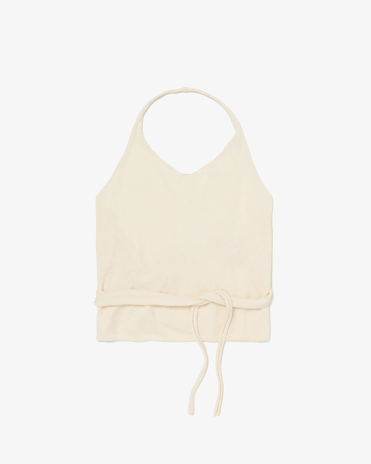 COTTON HALTER TOP