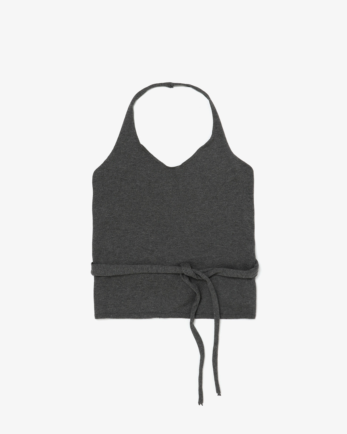COTTON HALTER TOP