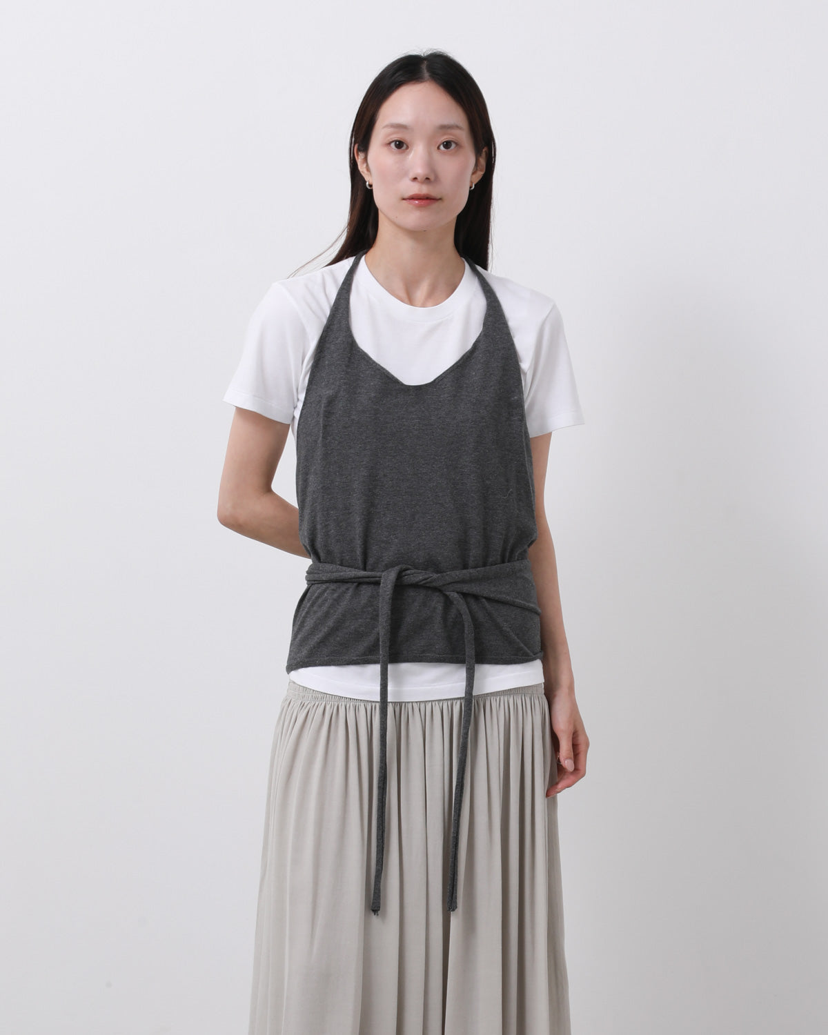 COTTON HALTER TOP