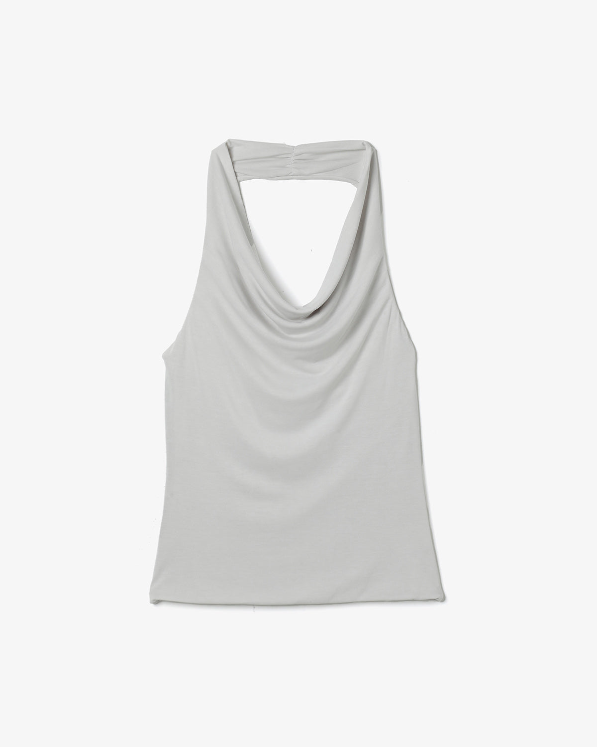 DRAPED HALTER TOP