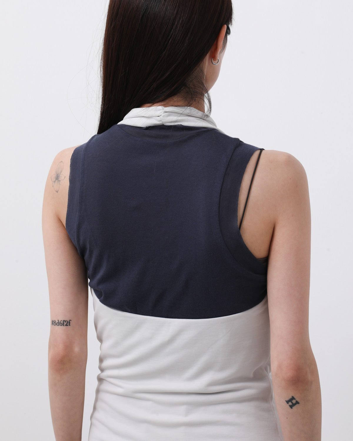 DRAPED HALTER TOP