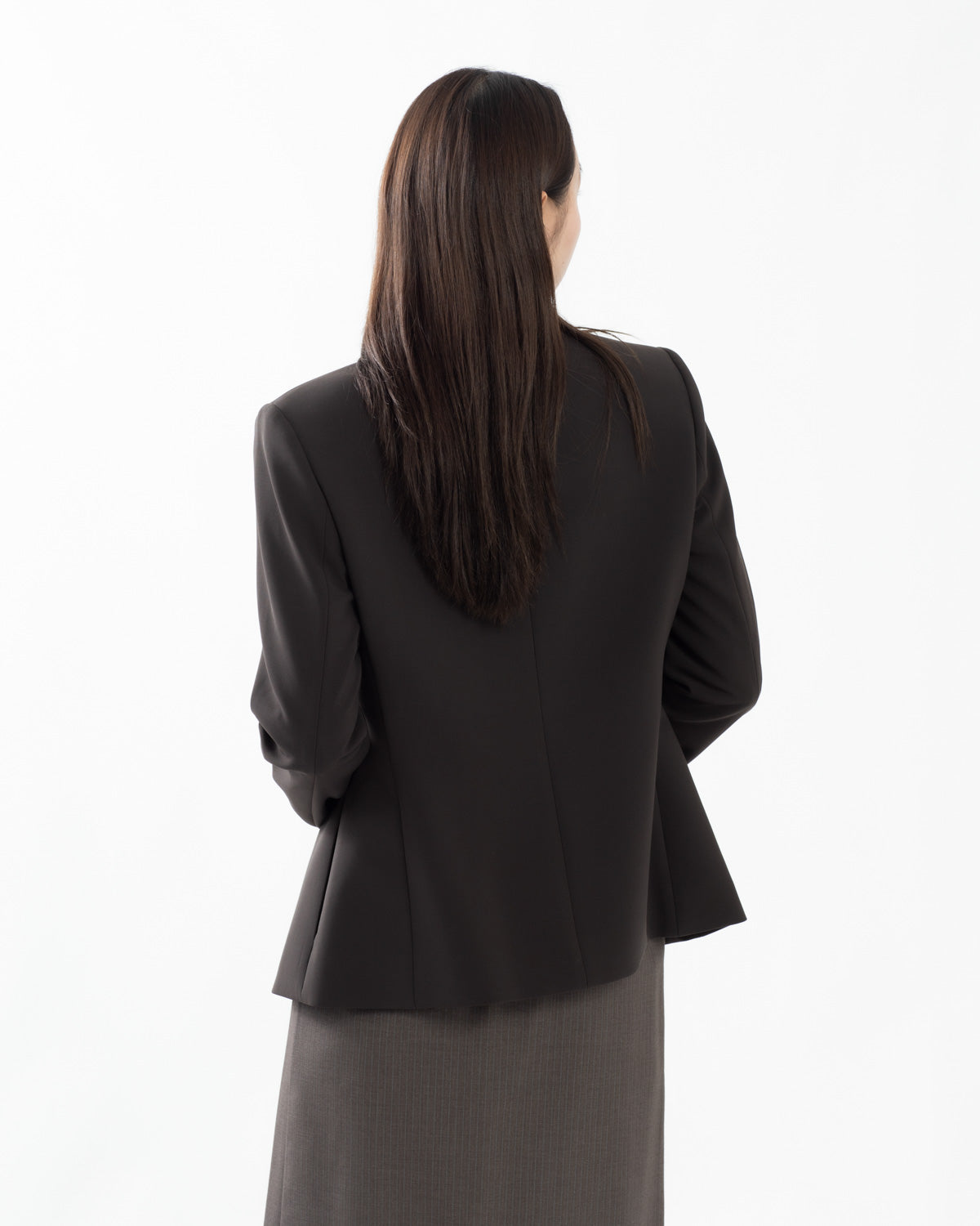 MINIMAL STAND COLLAR JACKET