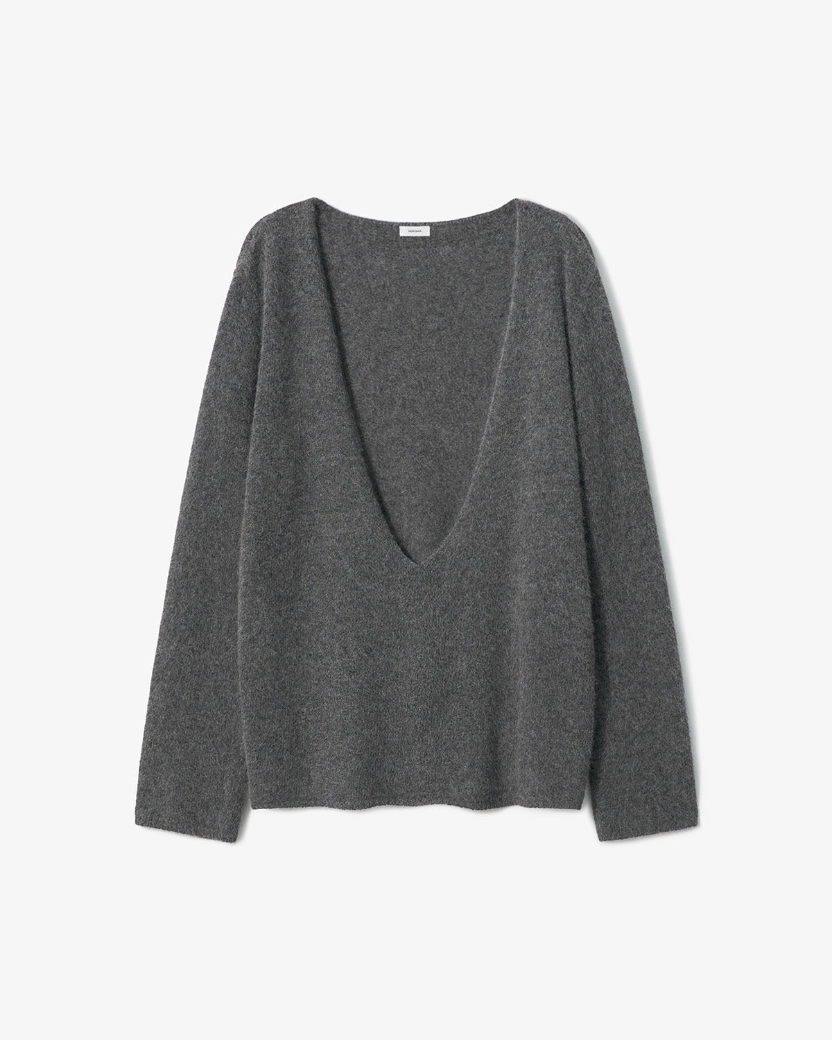 FOX DEEP V-NECK KNIT