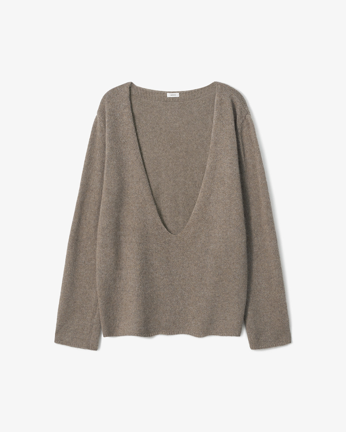 FOX DEEP V-NECK KNIT