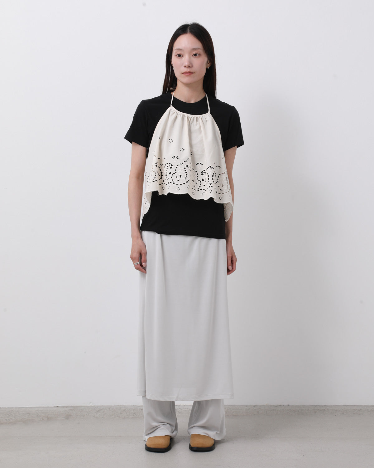 JERSEY LAYERED PANTS