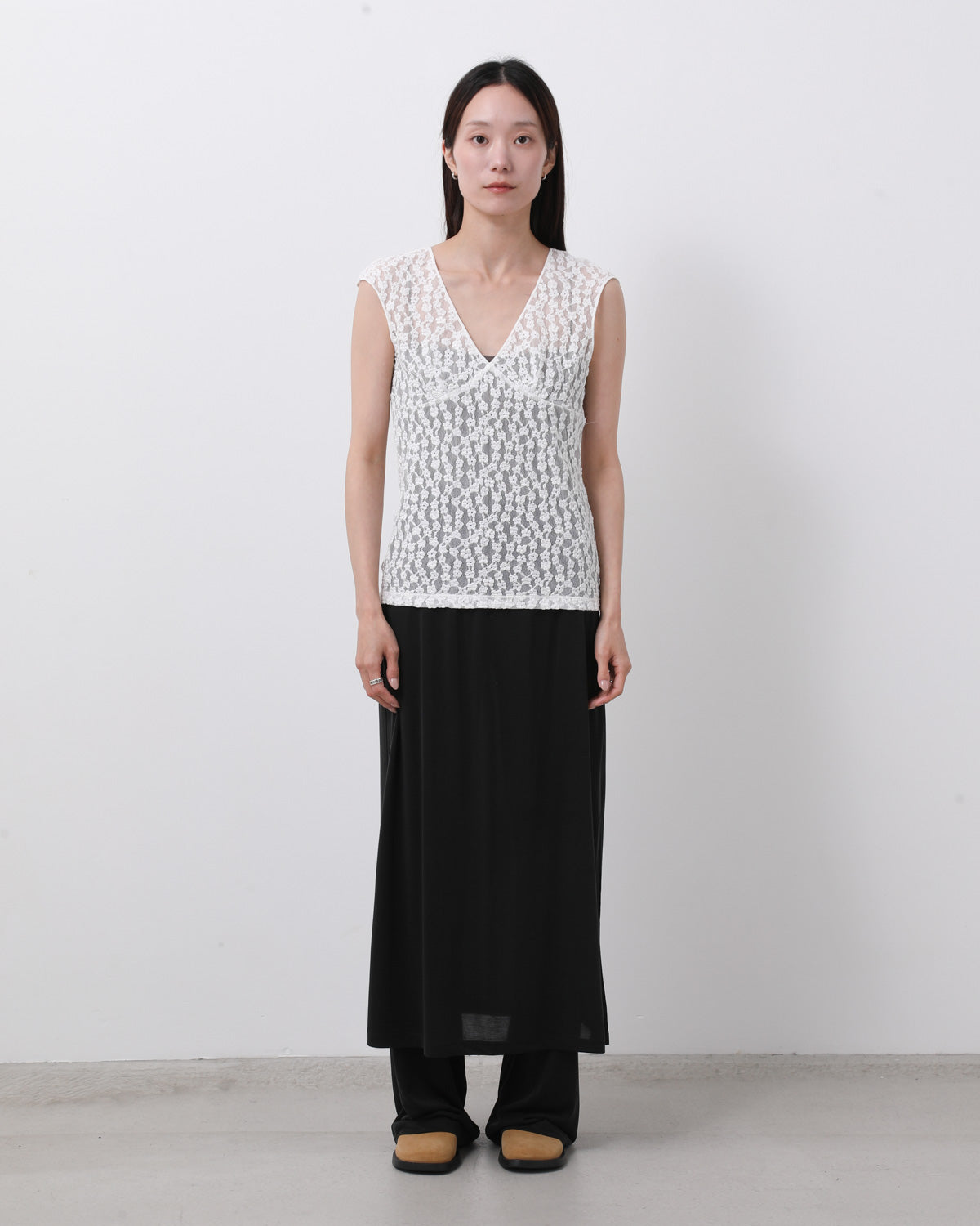JERSEY LAYERED PANTS