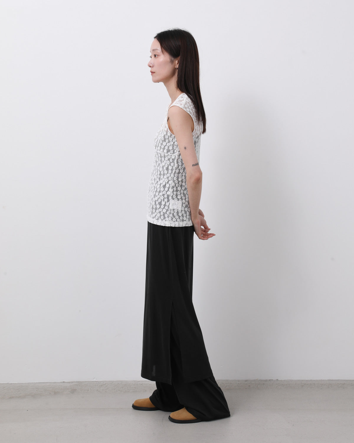 JERSEY LAYERED PANTS