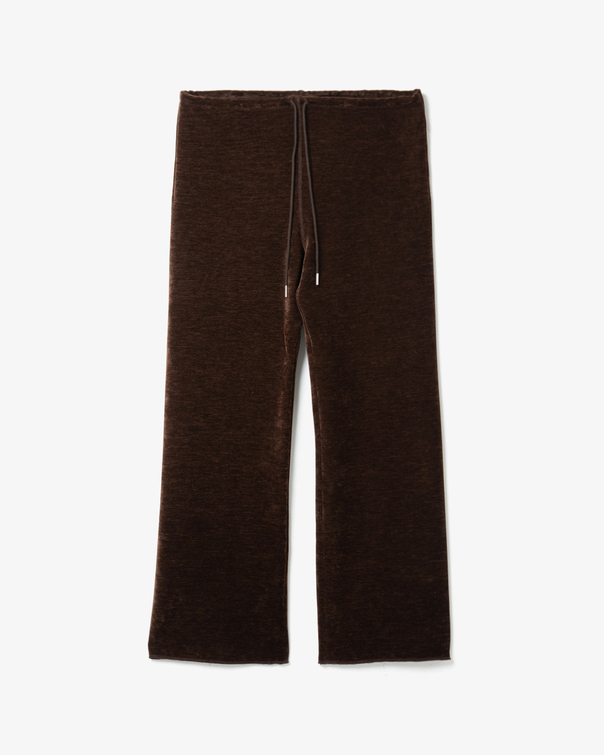 BRUSHED VELVET JERSEY PANTS