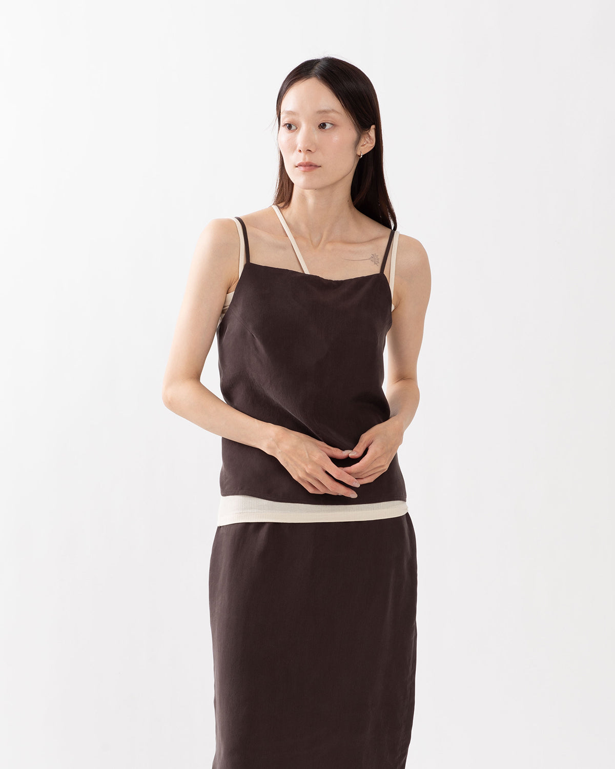 OPEN BACK APRON CAMI