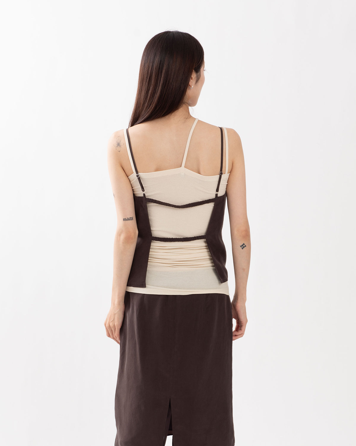 OPEN BACK APRON CAMI