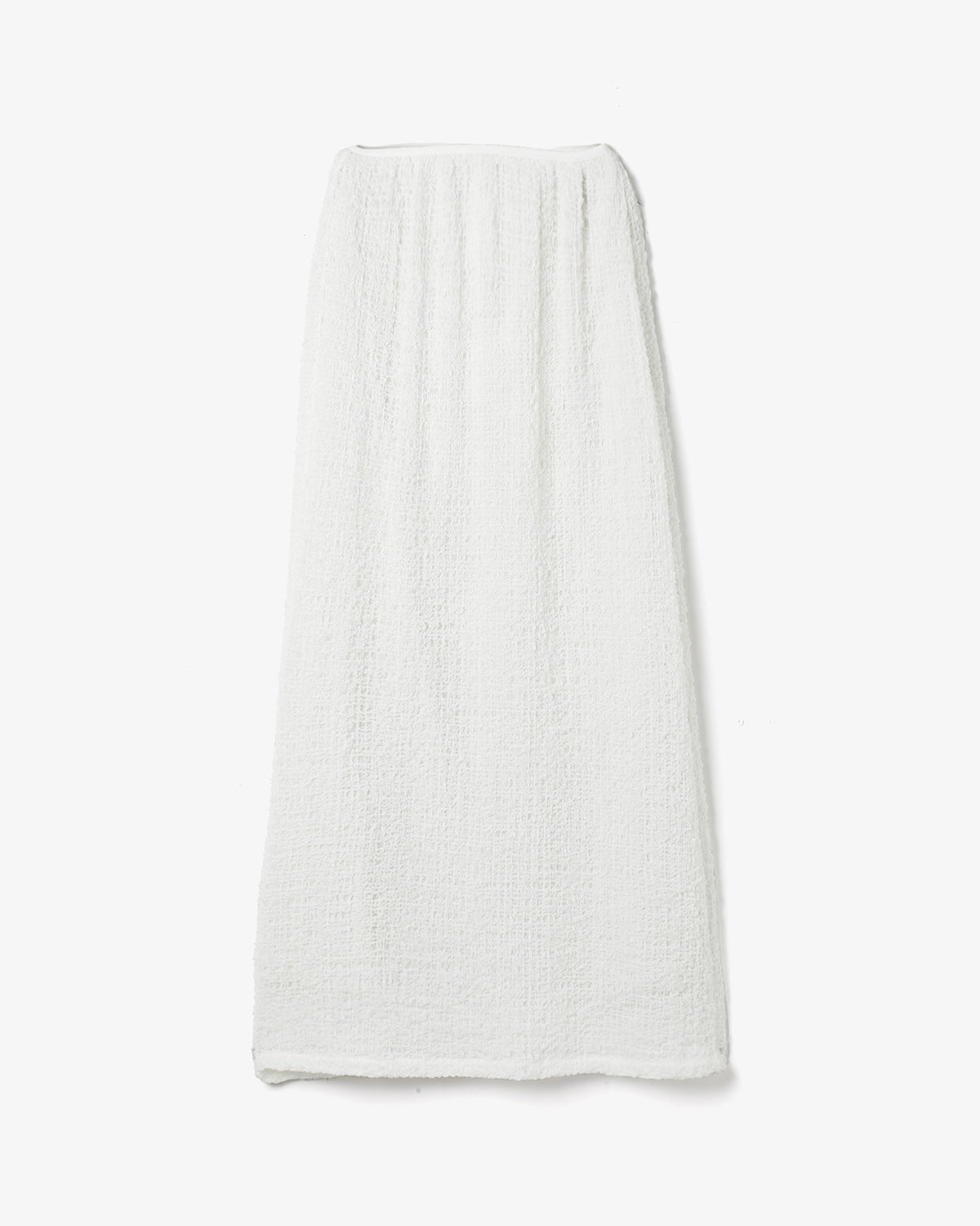 SOFT BOUCLE LONG SKIRT