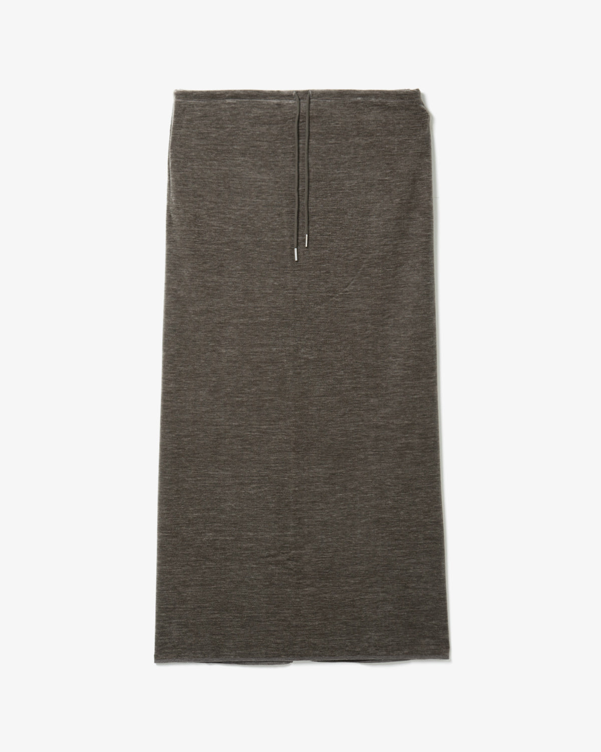 BRUSHED VELVET JERSEY SKIRT