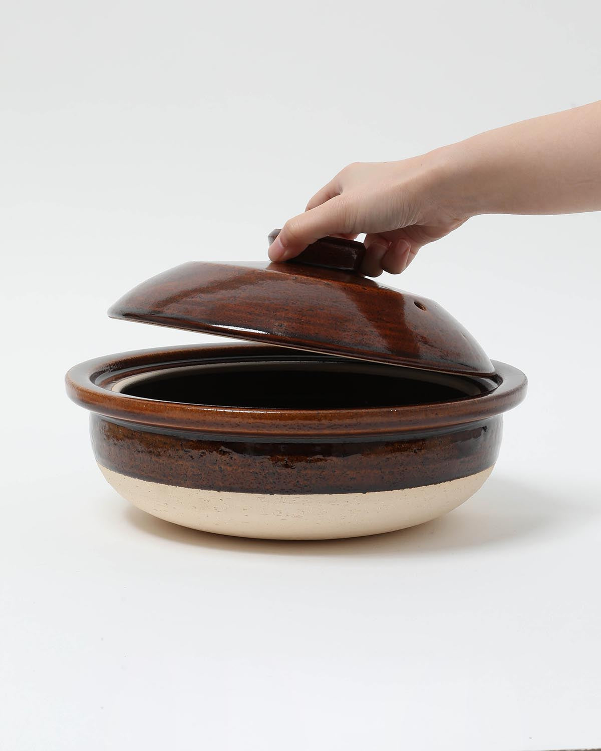 土鍋 4人用 - 飴色