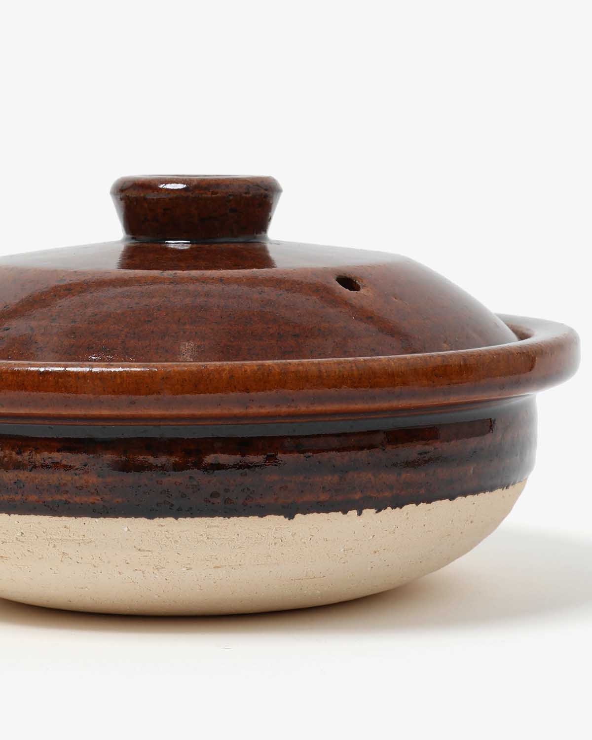 土鍋 2人用 - 飴色
