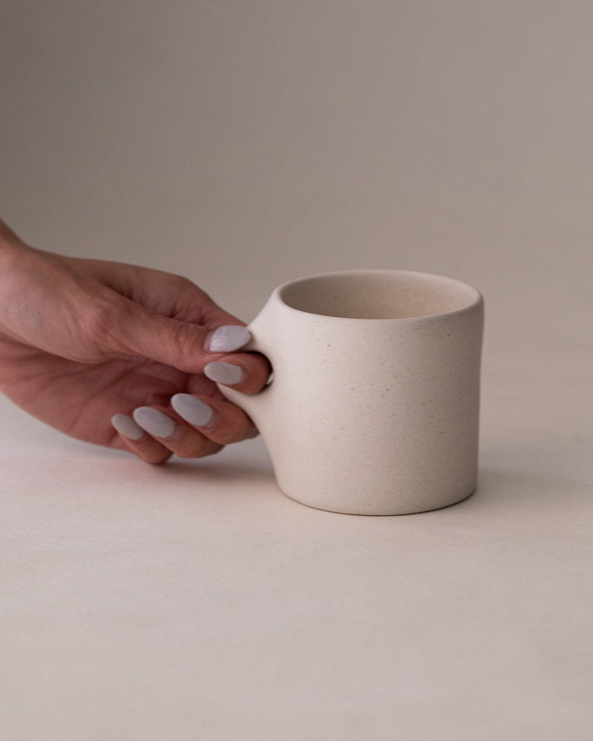 MUG CUP S - CREAM WHITE