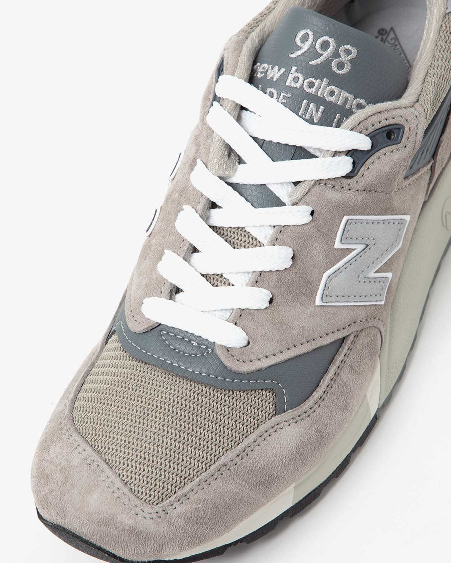 New Balance 998 Gray 24cm U998GR-