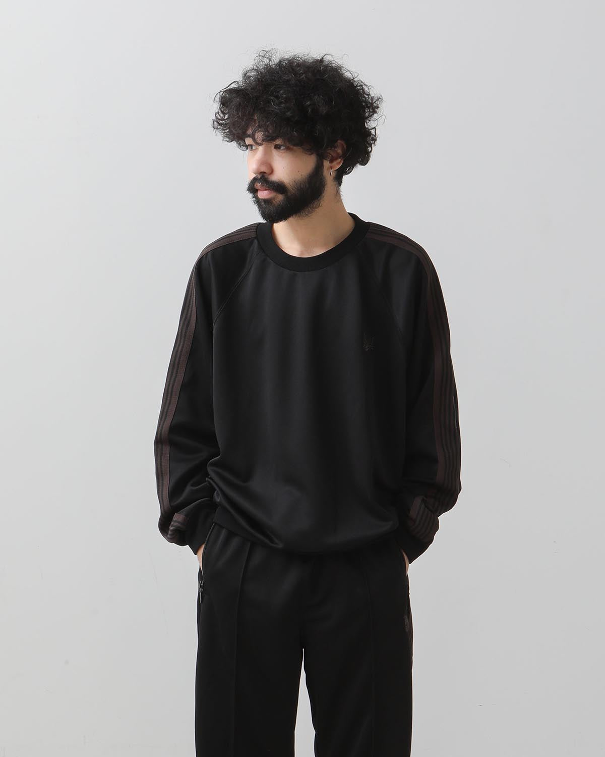 TRACK CREW NECK SHIRT - POLY SMOOTH