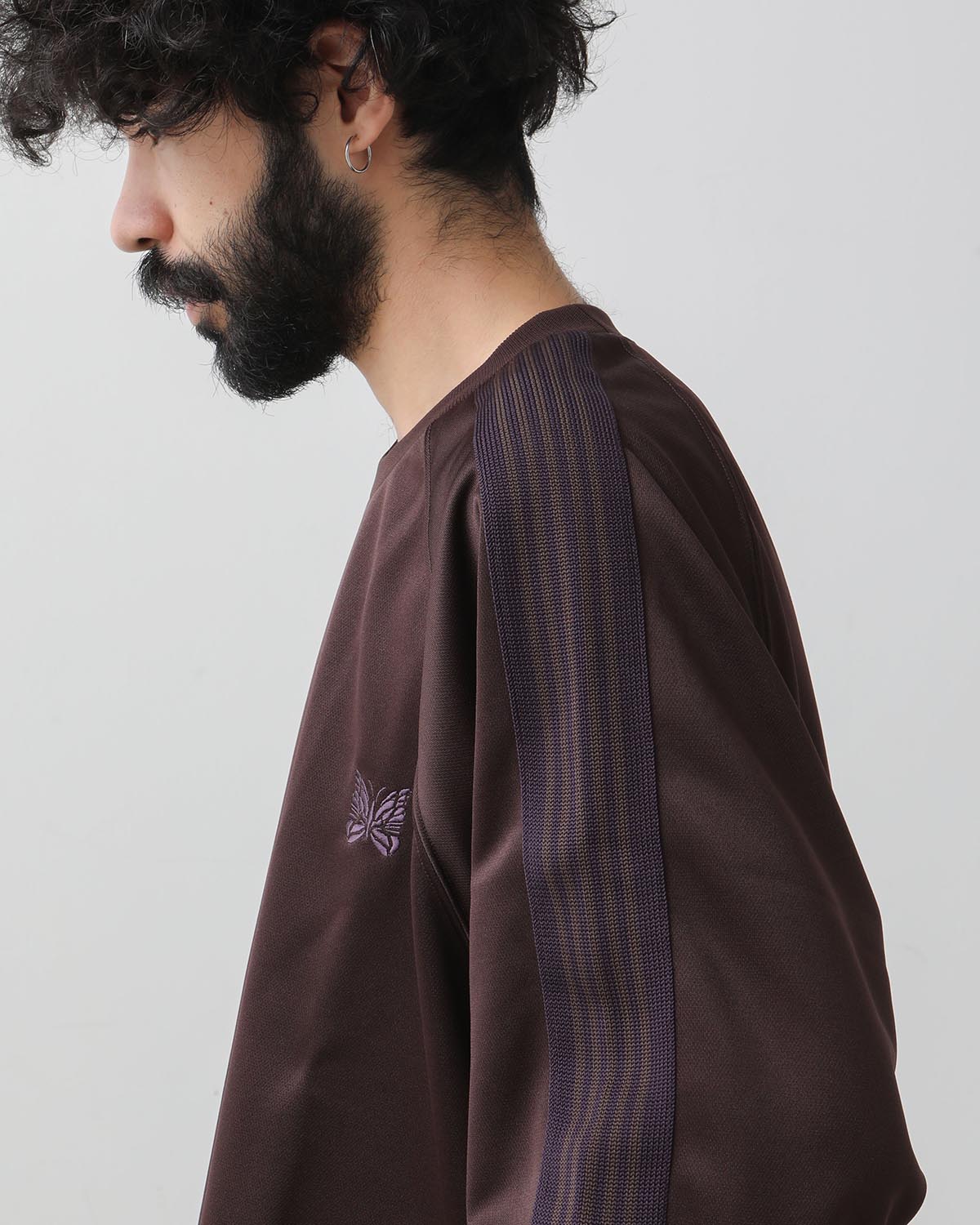 TRACK CREW NECK SHIRT - POLY SMOOTH