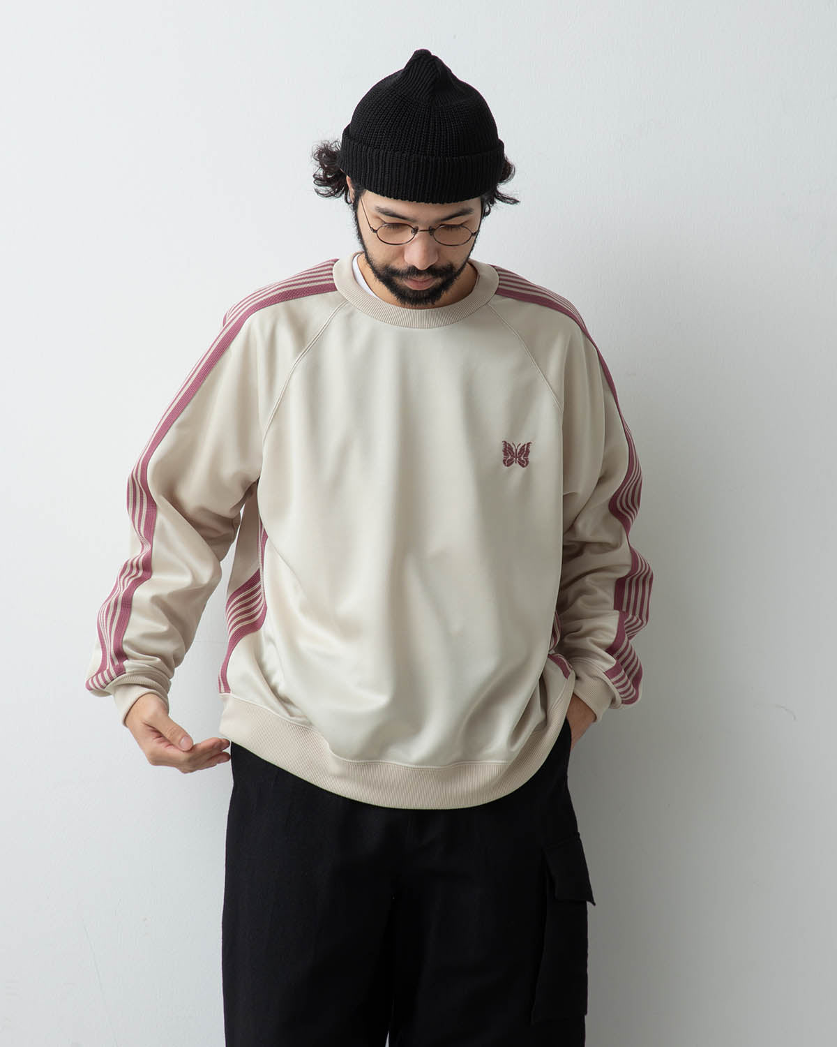 TRACK CREW NECK SHIRT - POLY SMOOTH