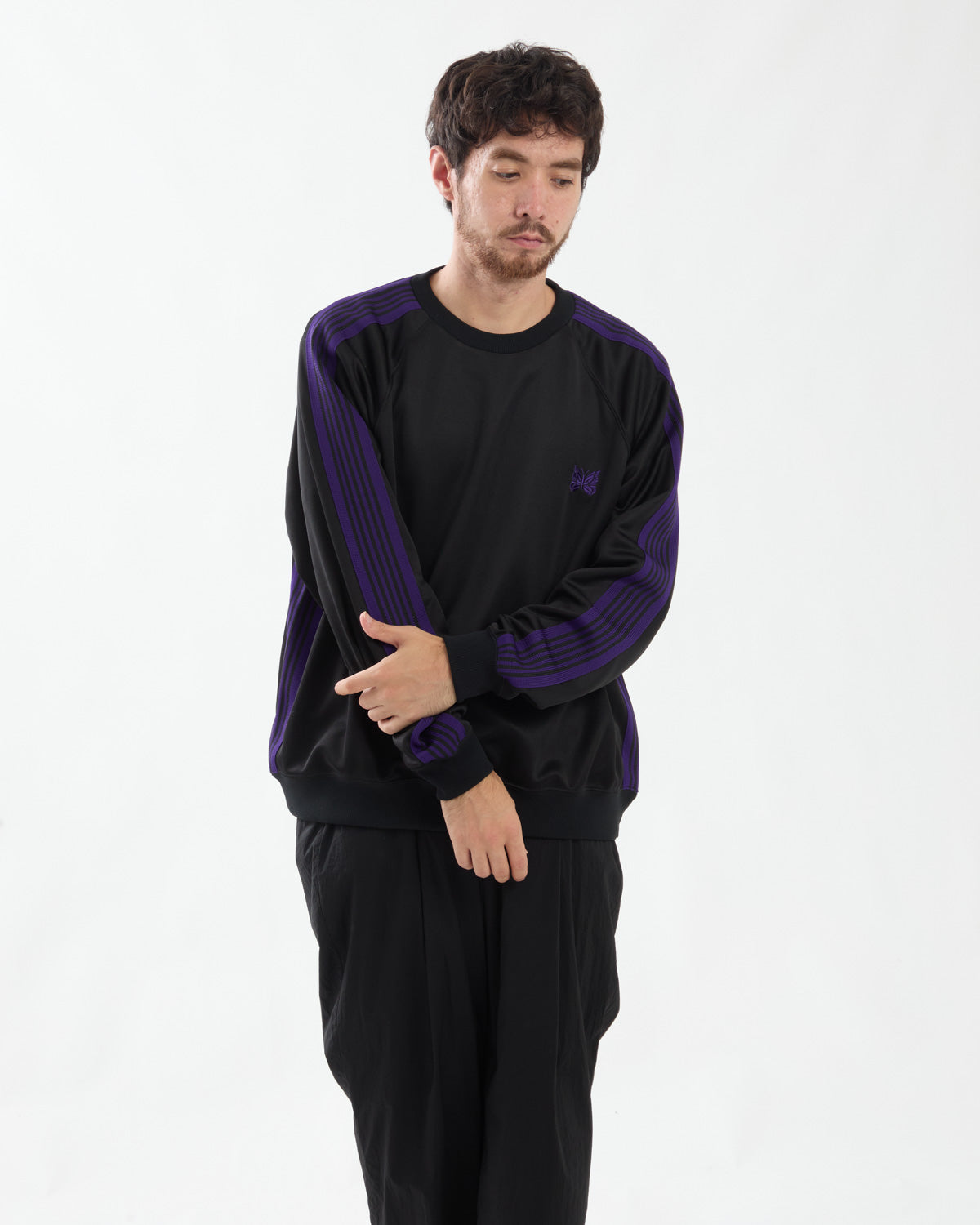 TRACK CREW NECK SHIRT - POLY SMOOTH