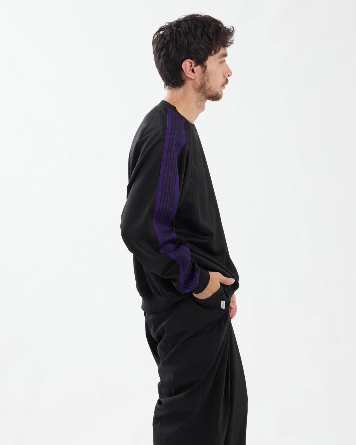TRACK CREW NECK SHIRT - POLY SMOOTH