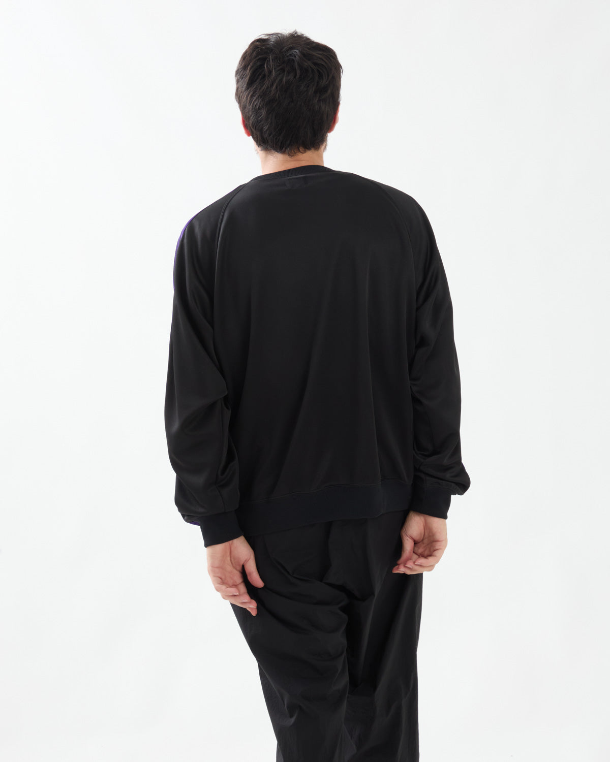 TRACK CREW NECK SHIRT - POLY SMOOTH