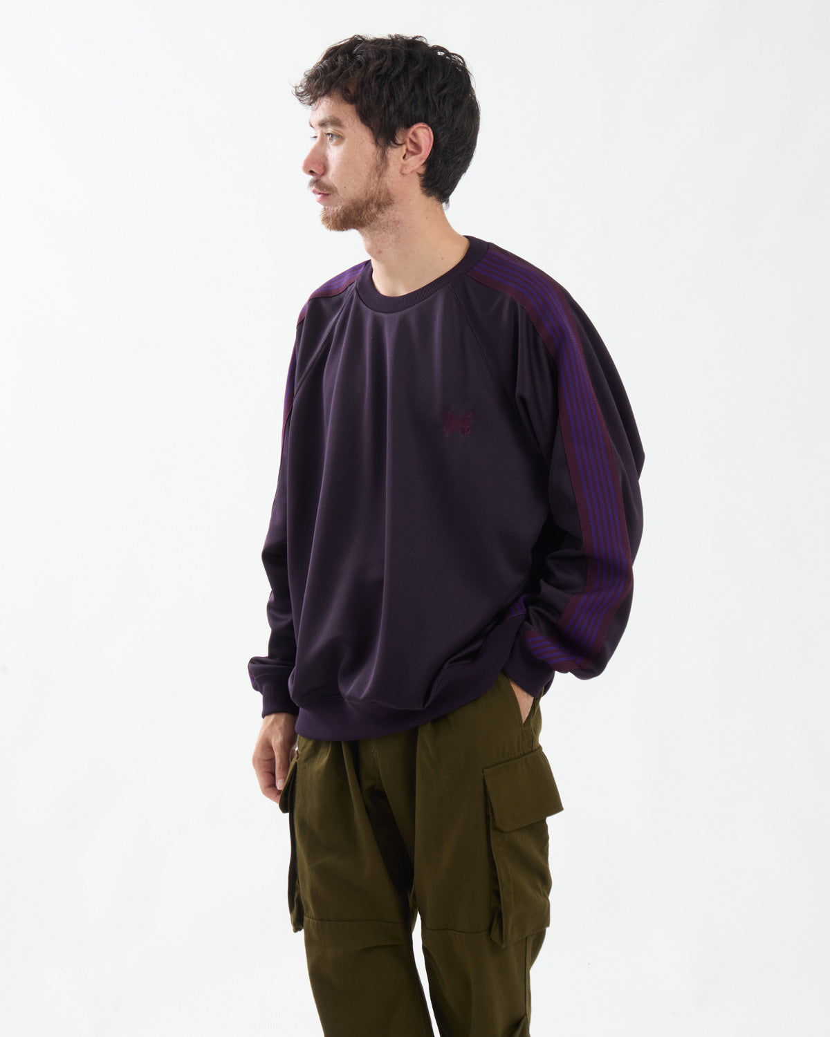 TRACK CREW NECK SHIRT - POLY SMOOTH