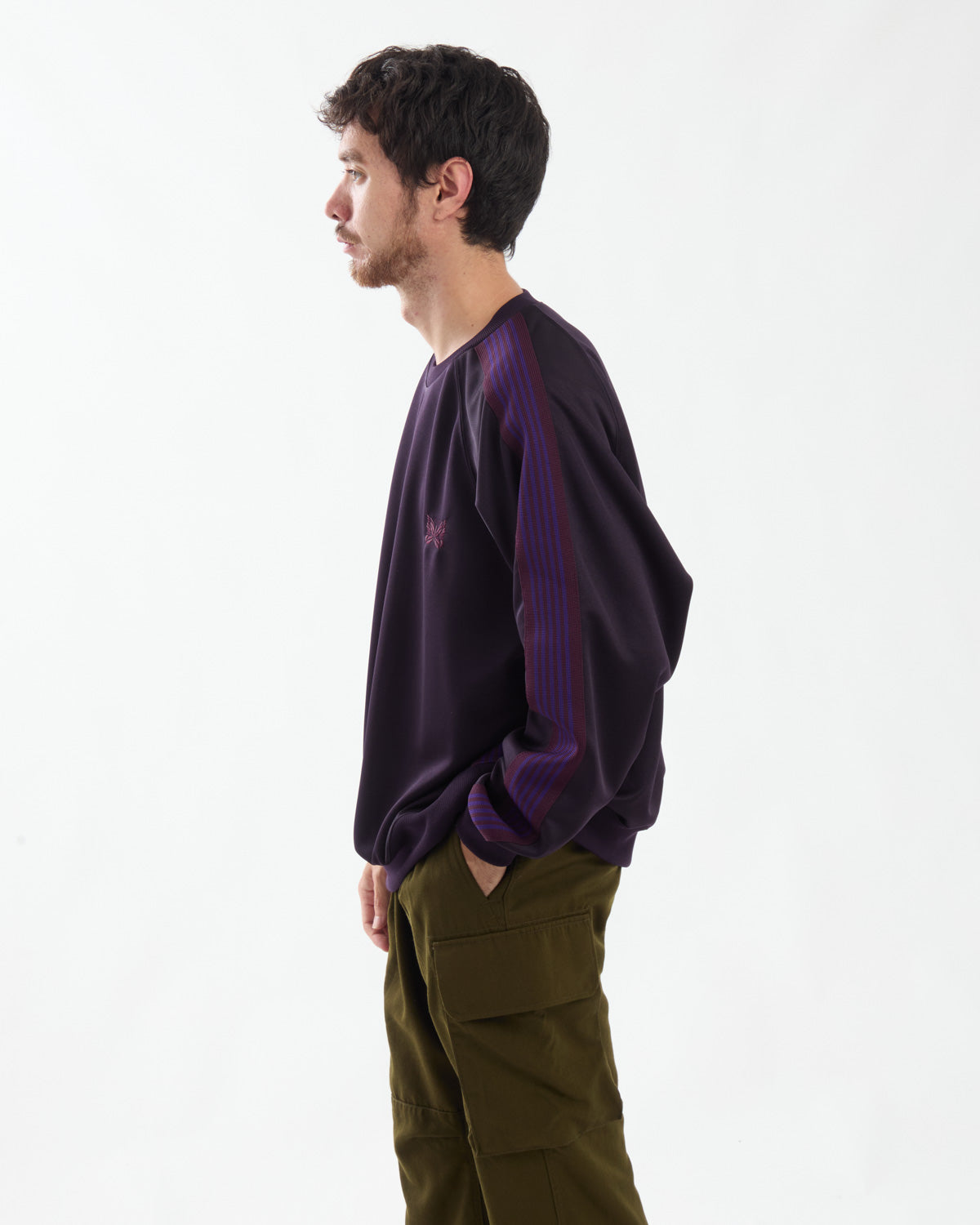 TRACK CREW NECK SHIRT - POLY SMOOTH