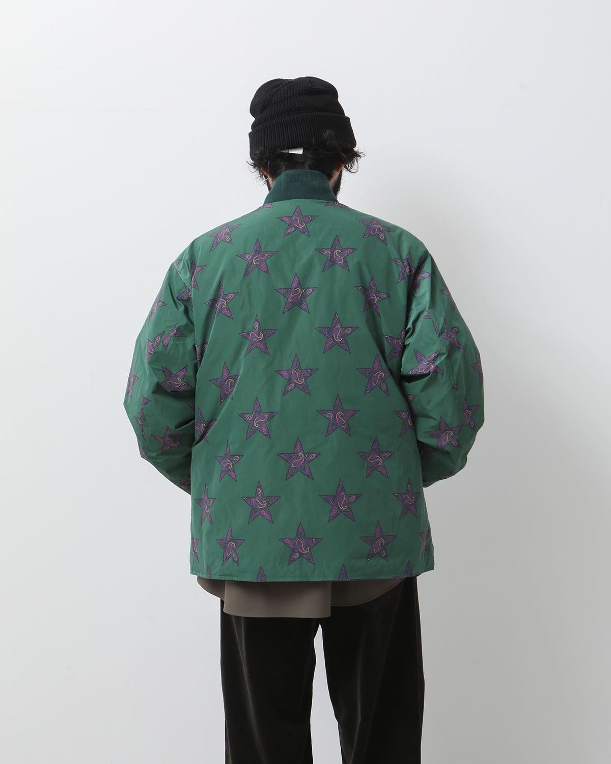 R.C. DOWN JACKET - POLY TAFFETA / PRINTED