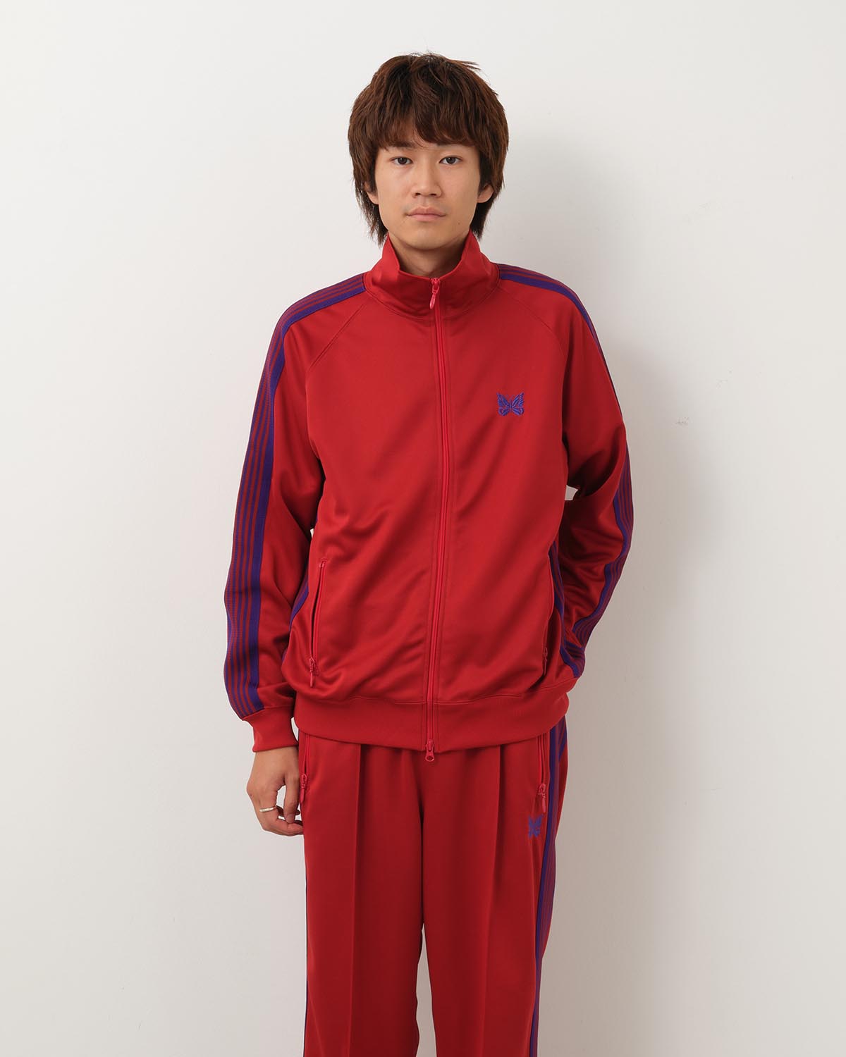 TRACK JACKET - POLY SMOOTH