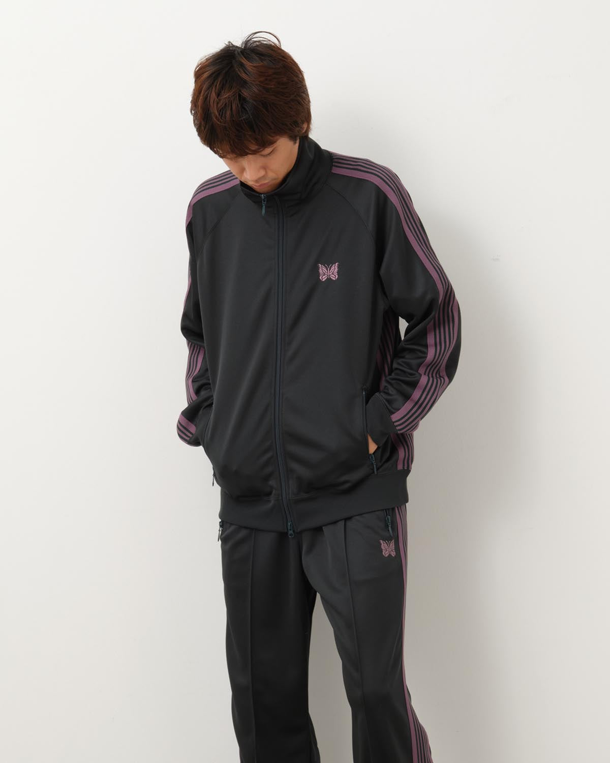 TRACK JACKET - POLY SMOOTH