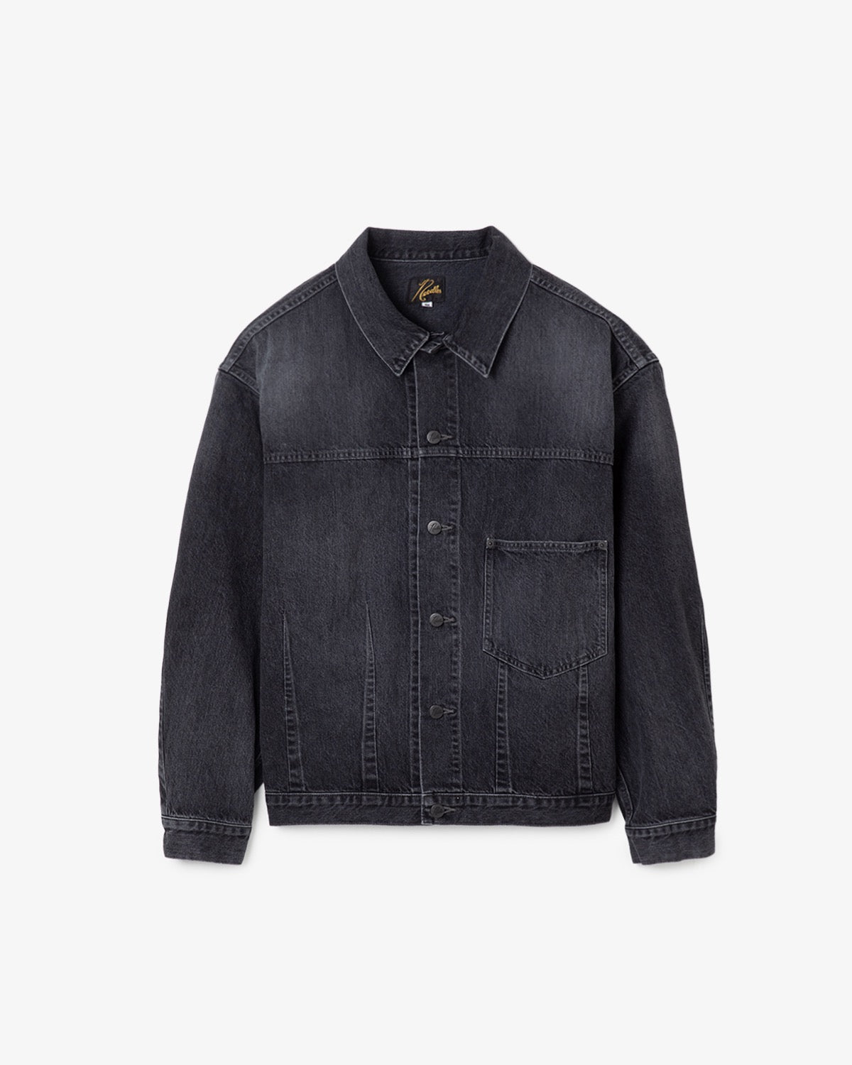DARTS BOTTOM JEAN JACKET - 12OZ DENIM