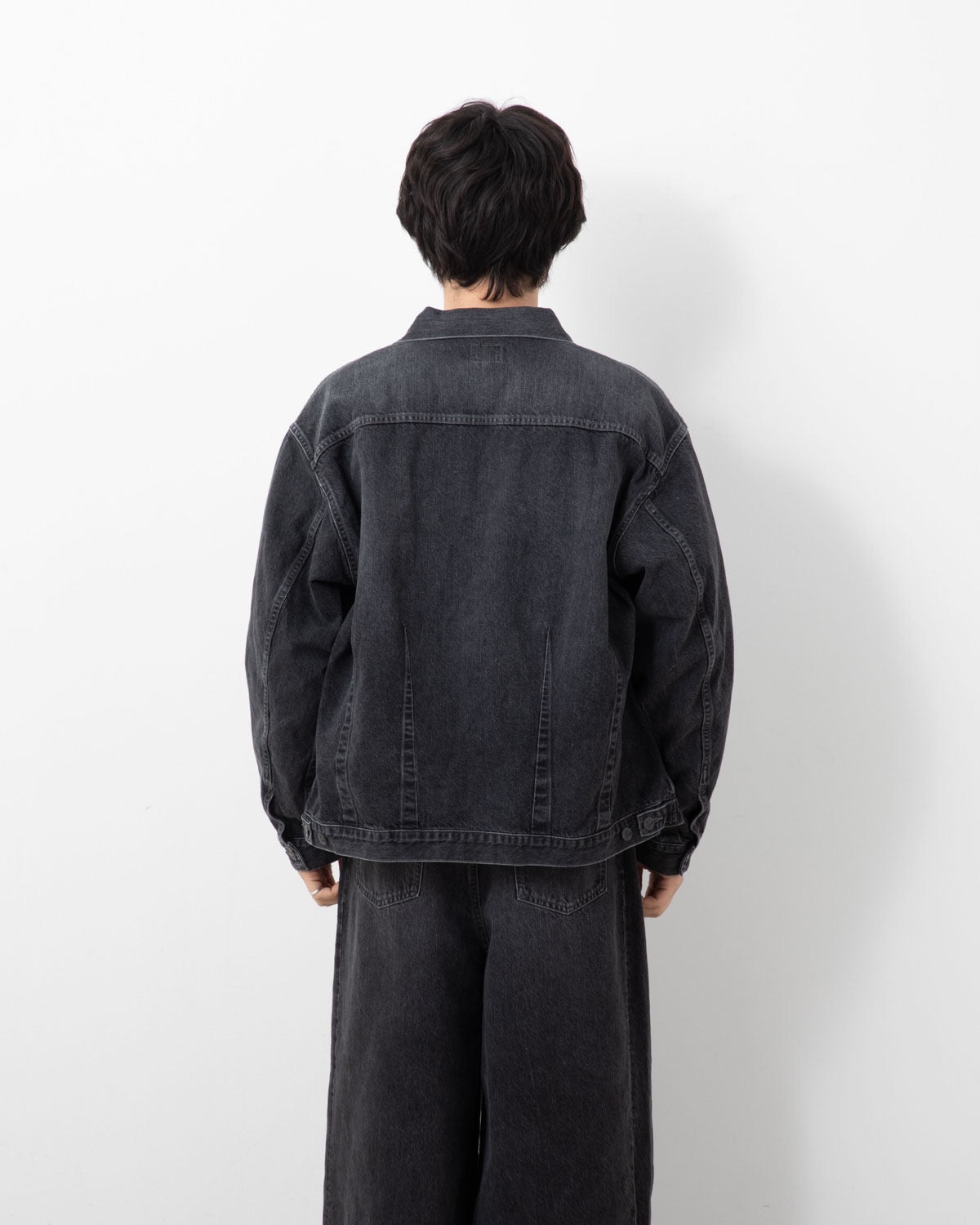 DARTS BOTTOM JEAN JACKET - 12OZ DENIM