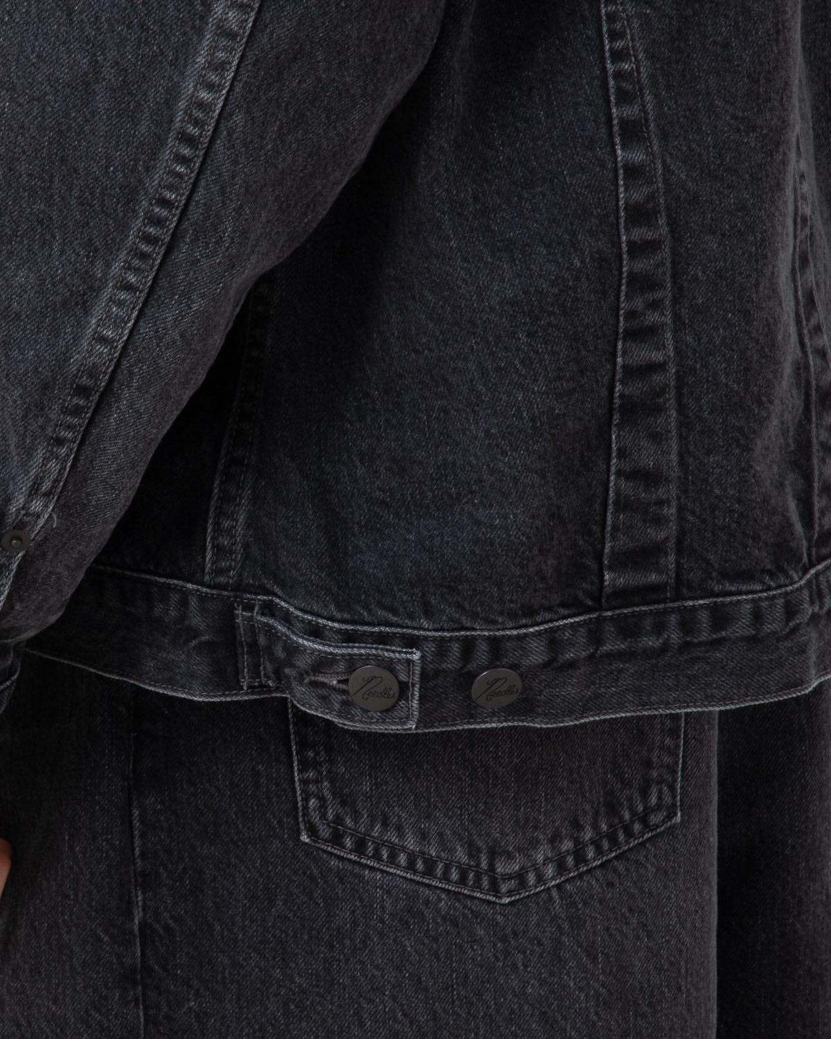 DARTS BOTTOM JEAN JACKET - 12OZ DENIM