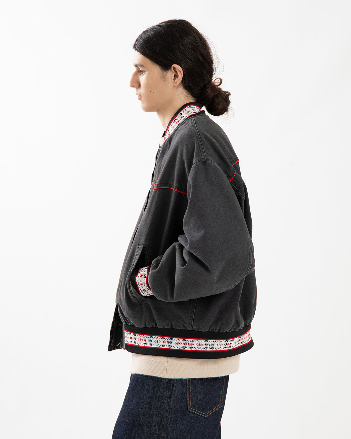 LOOSE B.B. JACKET - SULFERDYE DUCK