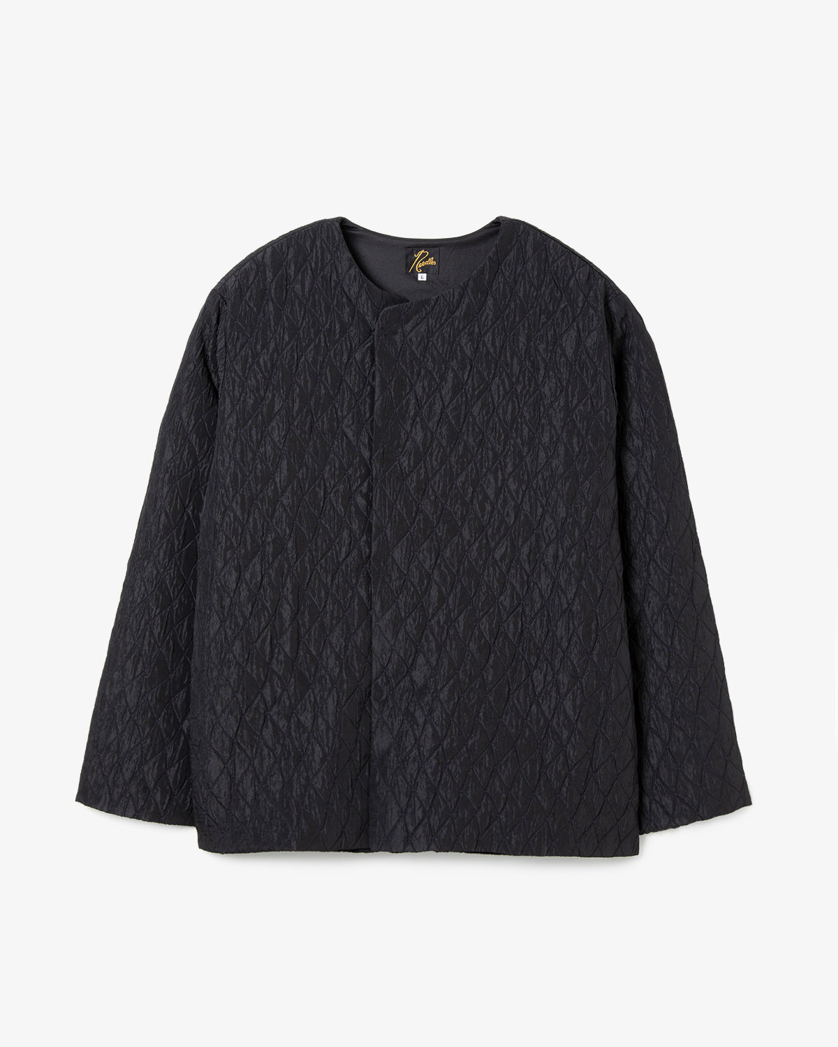SNAP CARDIGAN - FRINGE JACQUARD / RIPPLES