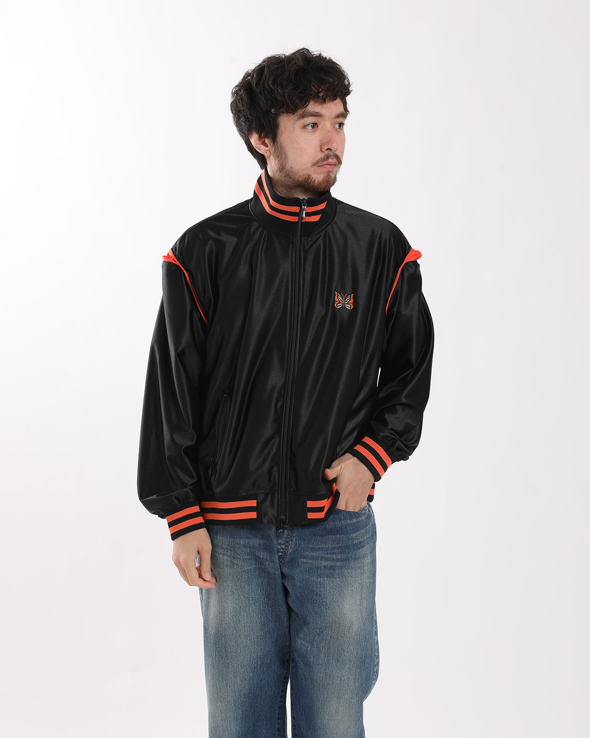 TRACK JACKET - TRICOT SATEEN