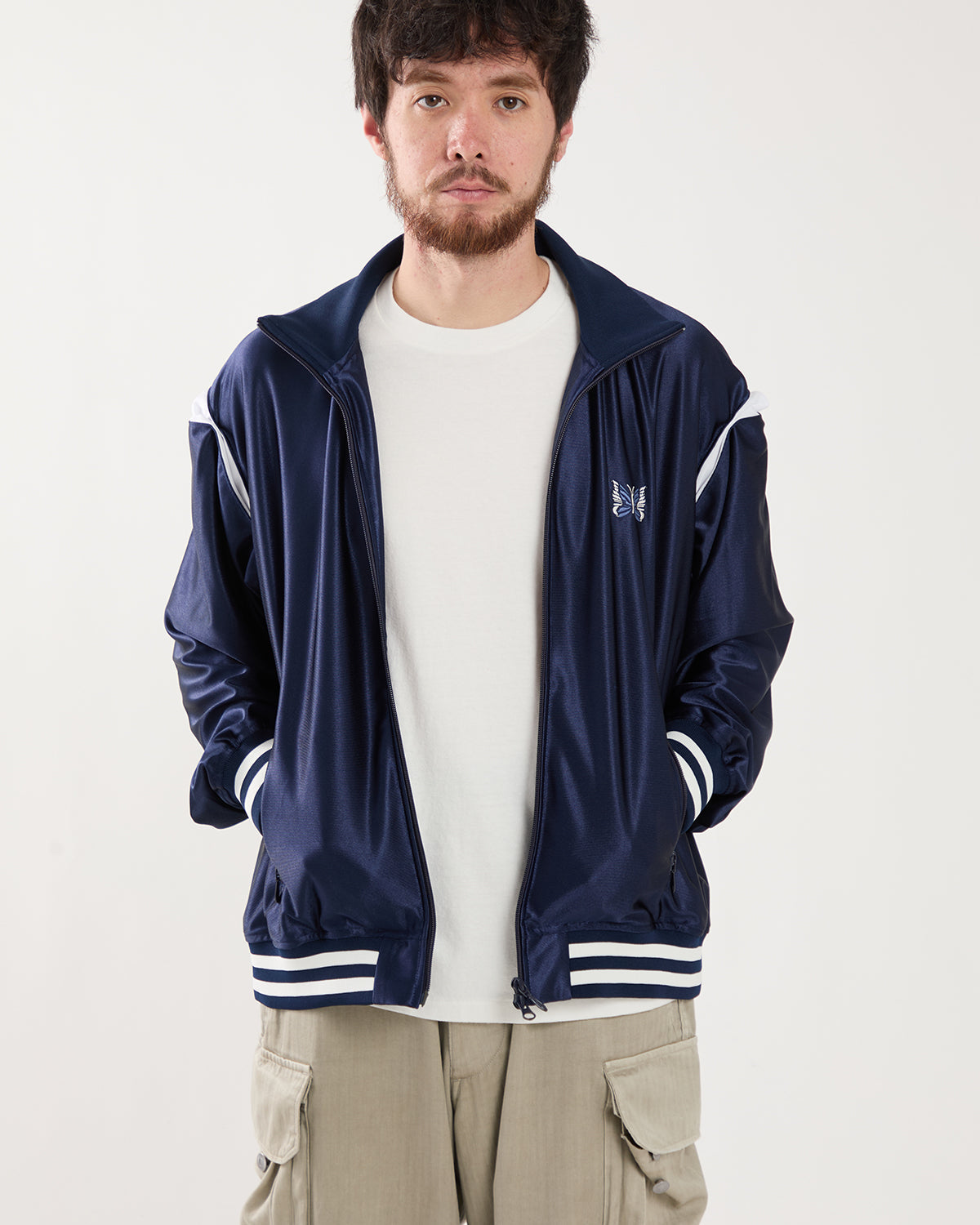 TRACK JACKET - TRICOT SATEEN