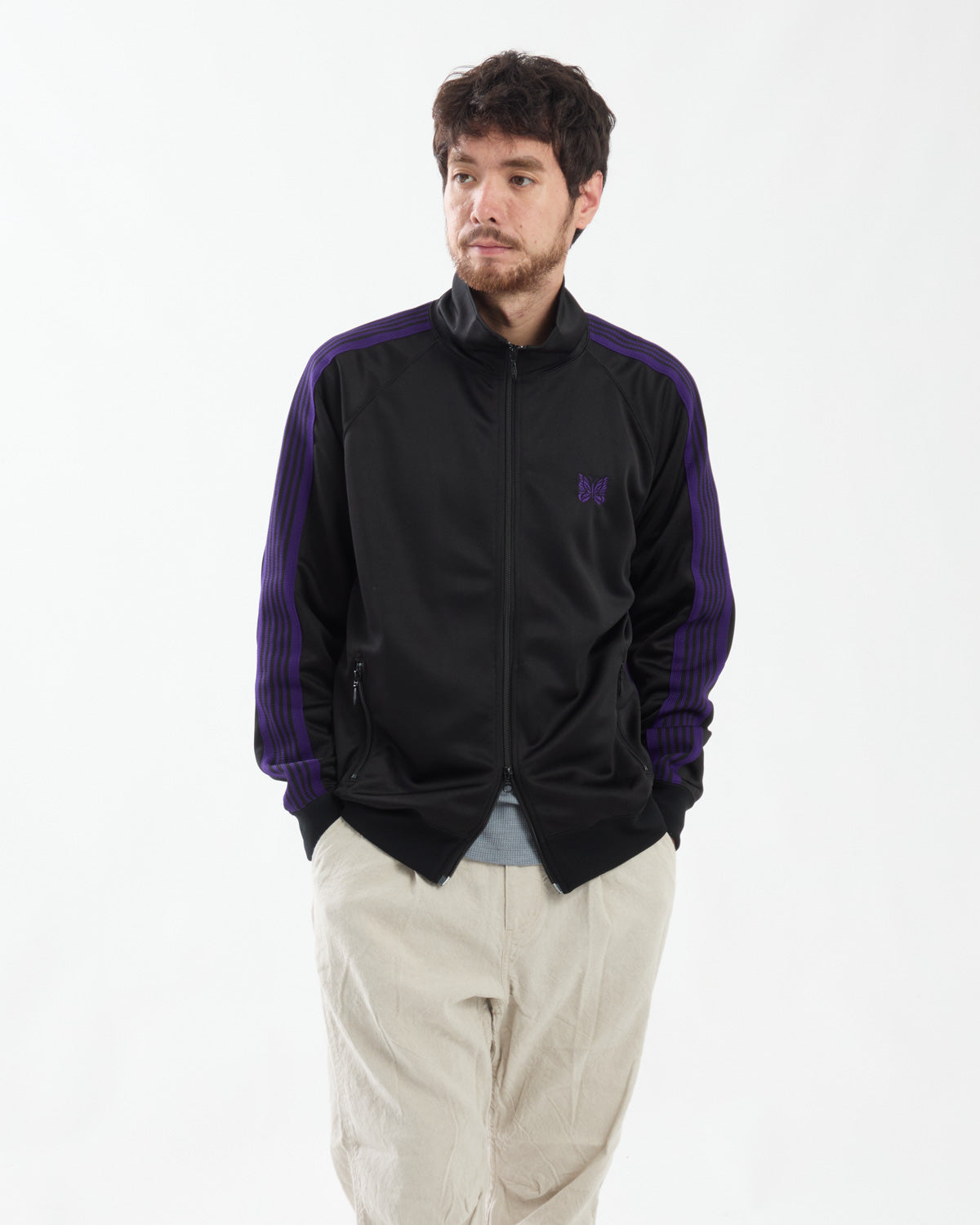 TRACK JACKET - POLY SMOOTH