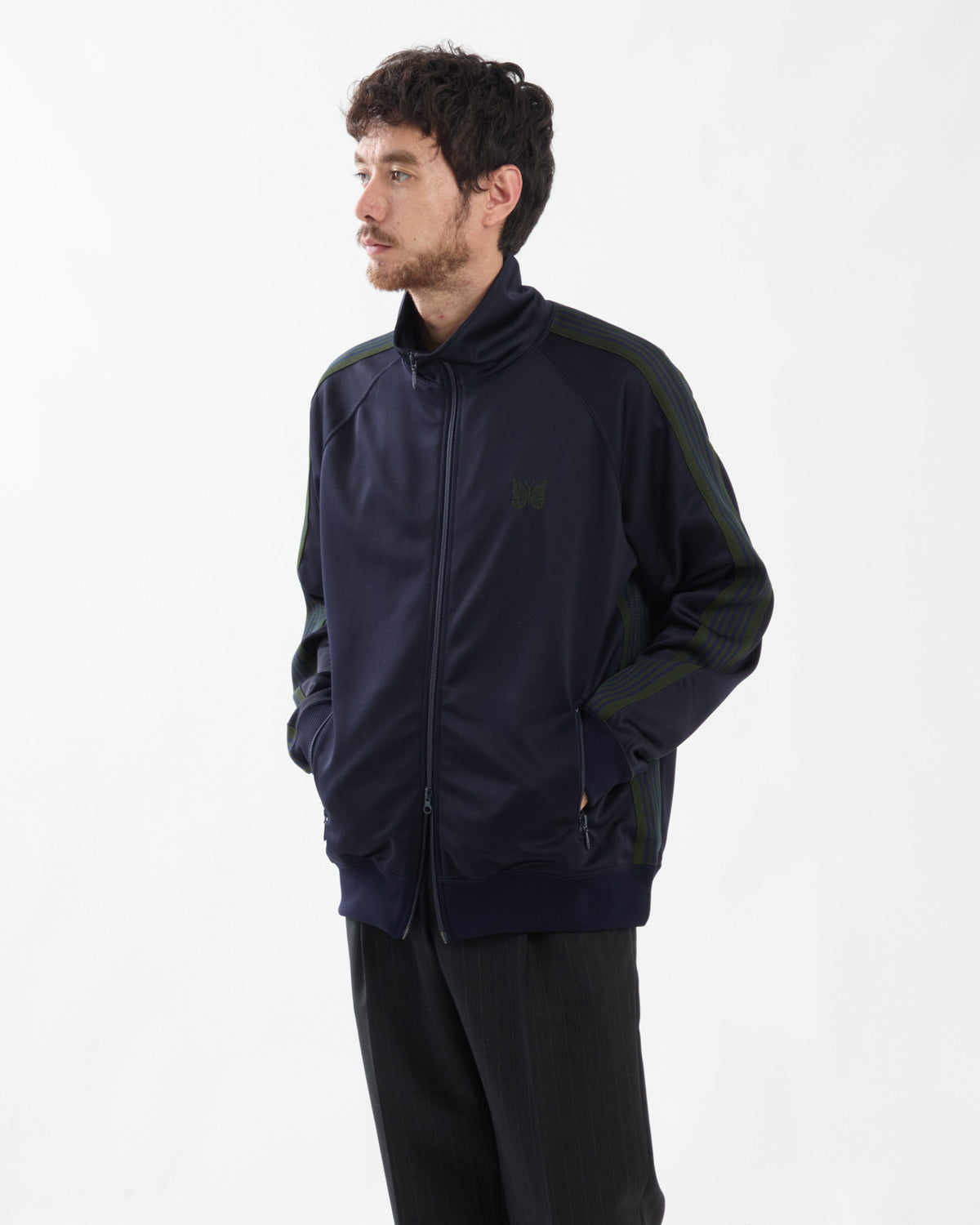 TRACK JACKET - POLY SMOOTH