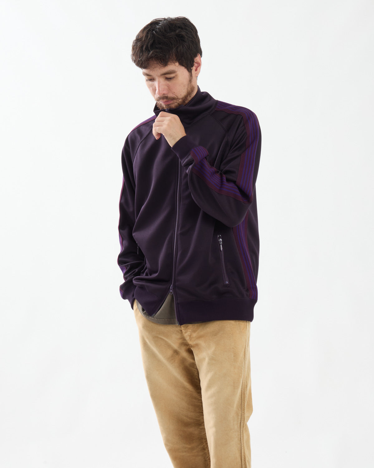 TRACK JACKET - POLY SMOOTH