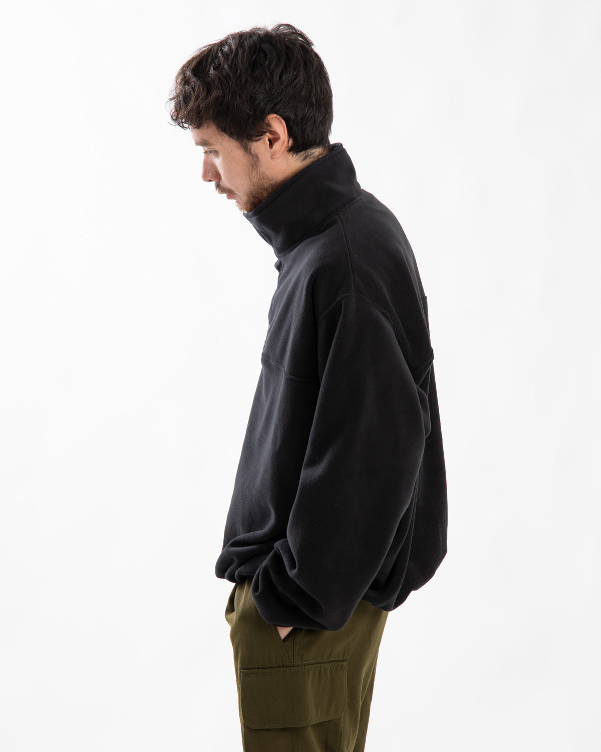 BETWEEN SNAP SHIRT - POLY FLEECE